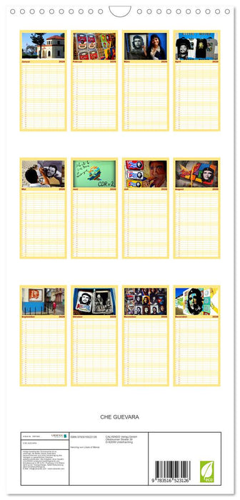 CHE GUEVARA (CALVENDO Familienplaner 2026)