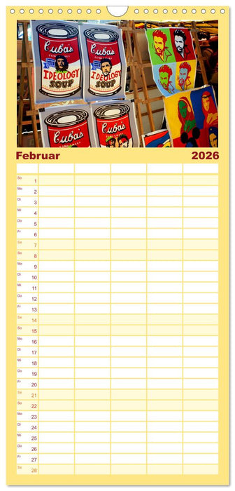 CHE GUEVARA (CALVENDO Familienplaner 2026)