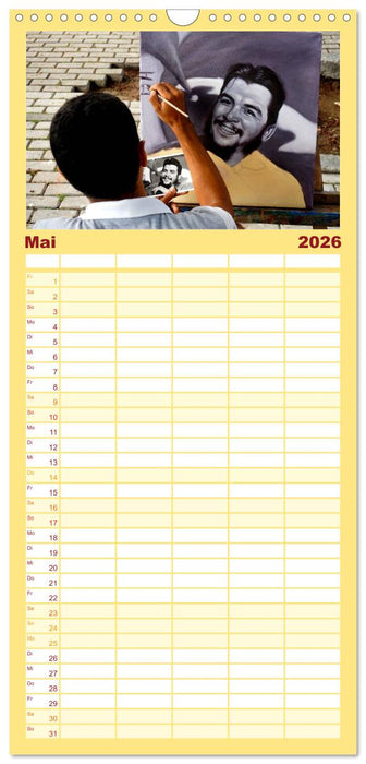 CHE GUEVARA (CALVENDO Familienplaner 2026)