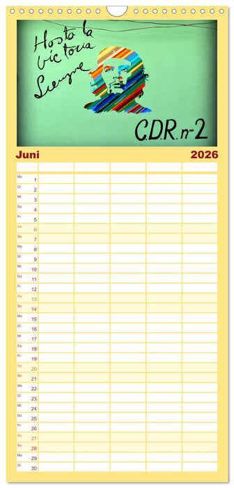 CHE GUEVARA (CALVENDO Familienplaner 2026)