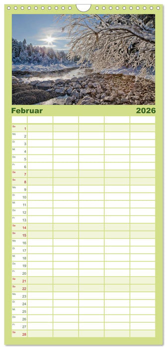 Im Süden von Österreich (CALVENDO Familienplaner 2026)