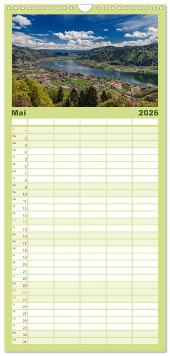 Im Süden von Österreich (CALVENDO Familienplaner 2026)