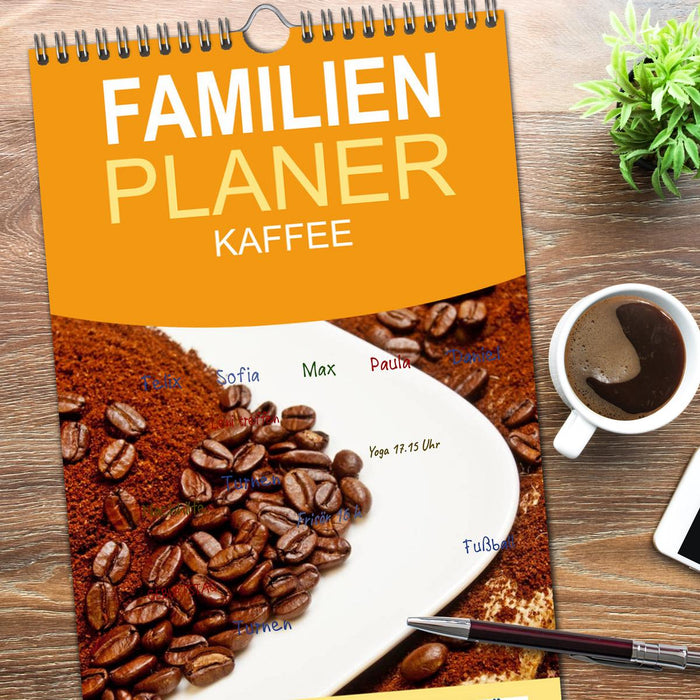 KAFFEE 2026 (CALVENDO Familienplaner 2026)