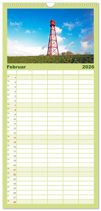 Nordsee - Traum (CALVENDO Familienplaner 2026)