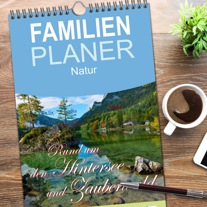 Rund um den Hintersee und Zauberwald (CALVENDO Familienplaner 2026)