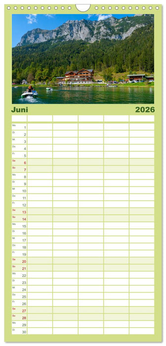 Rund um den Hintersee und Zauberwald (CALVENDO Familienplaner 2026)