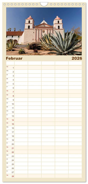 Kalifornien USA (CALVENDO Familienplaner 2026)