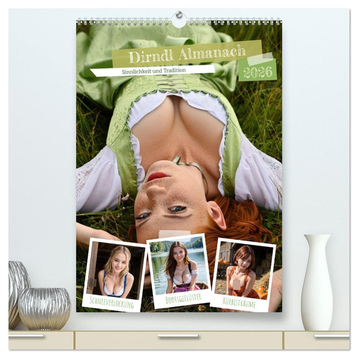 Dirndl Almanach (CALVENDO Premium Wandkalender 2026)