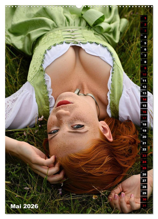 Dirndl Almanach (CALVENDO Premium Wandkalender 2026)