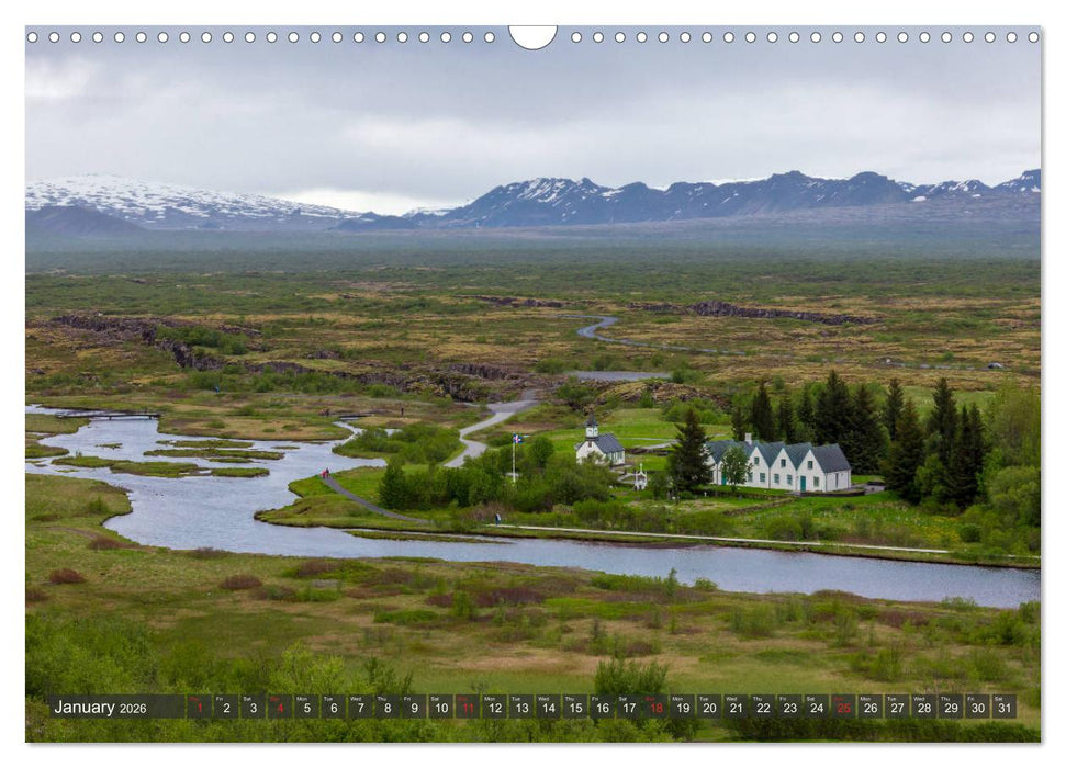 Dream destinations around the world (CALVENDO Monthly Calendar 2026)