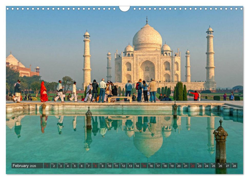 Dream destinations around the world (CALVENDO Monthly Calendar 2026)