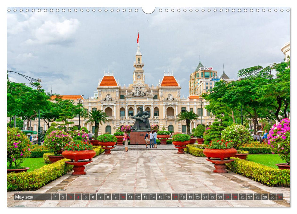 Dream destinations around the world (CALVENDO Monthly Calendar 2026)