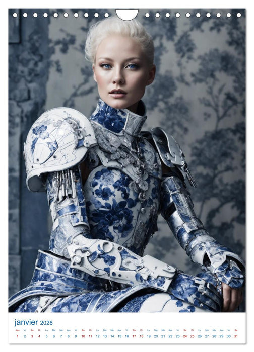 Muses de Porcelaine (CALVENDO Calendrier mensuel 2026)