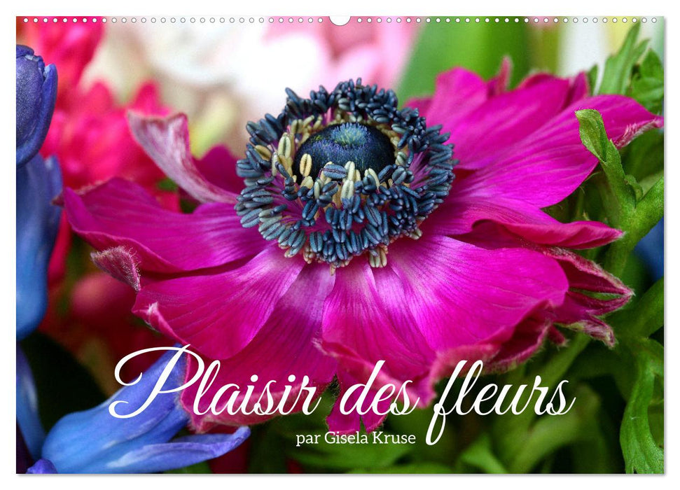 Plaisir des fleurs (CALVENDO Calendrier mensuel 2026)