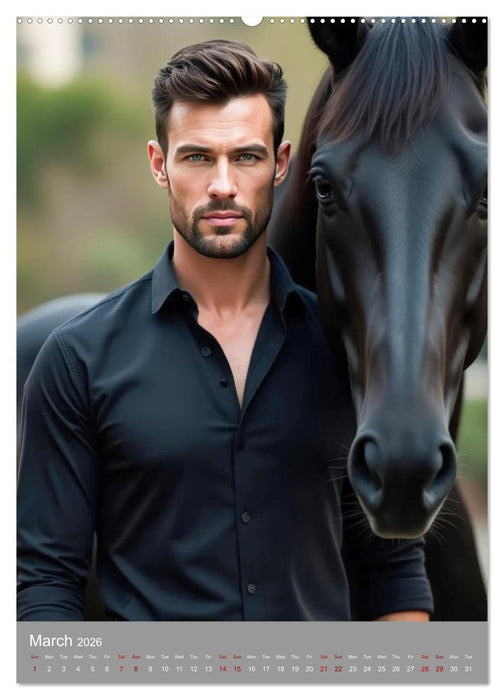 Riders of desire (CALVENDO Monthly Calendar 2026)