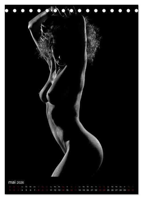 Les Femmes en Lumière (CALVENDO Calendrier mensuel 2026)