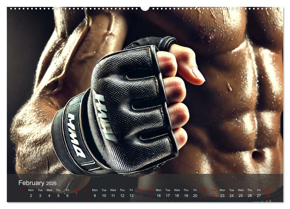 MMA UK - The ultimate fight (CALVENDO Monthly Calendar 2026)