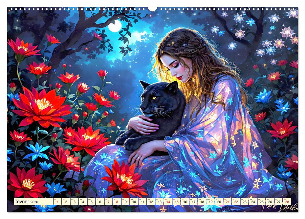 Des amitiés touchantes (CALVENDO Calendrier supérieur 2026)