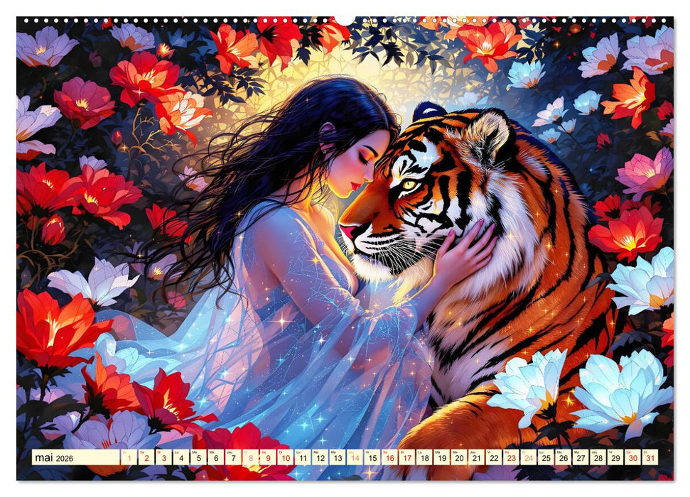 Des amitiés touchantes (CALVENDO Calendrier supérieur 2026)