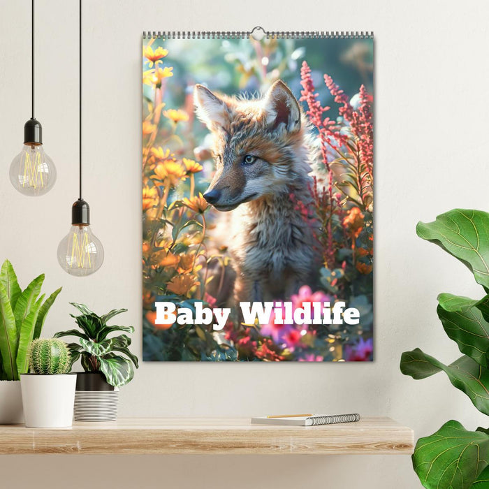 Baby Wildlife (CALVENDO Monthly Calendar 2026)