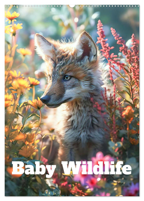 Baby Wildlife (CALVENDO Monthly Calendar 2026)