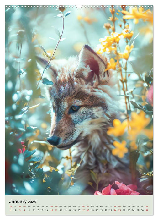 Baby Wildlife (CALVENDO Monthly Calendar 2026)