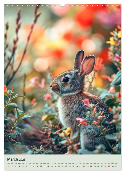 Baby Wildlife (CALVENDO Monthly Calendar 2026)