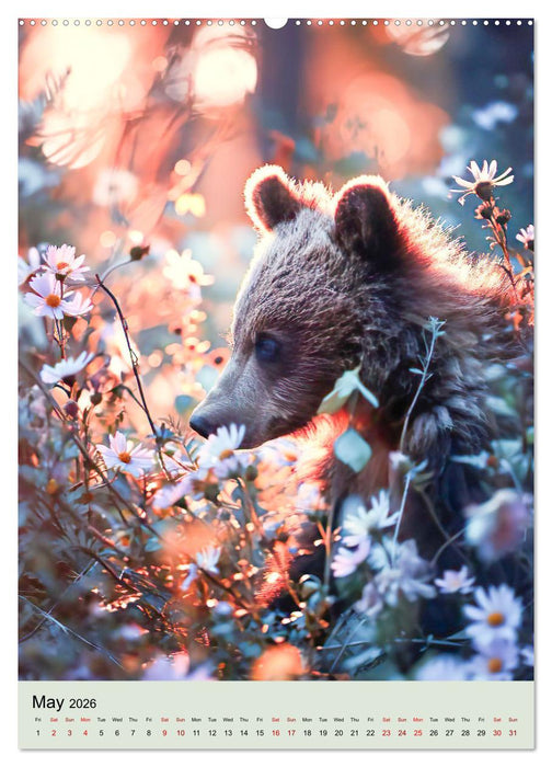 Baby Wildlife (CALVENDO Monthly Calendar 2026)