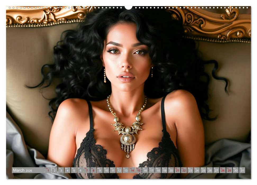 Seductive elegance (CALVENDO Monthly Calendar 2026)