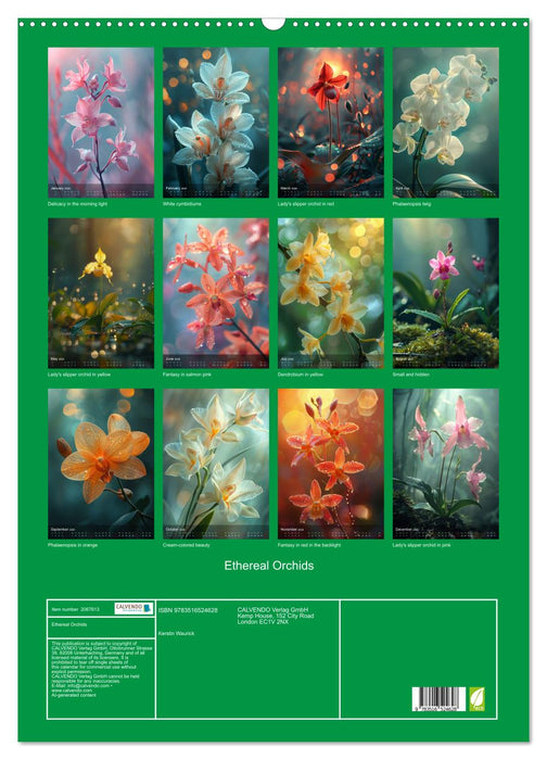 Ethereal Orchids (CALVENDO Monthly Calendar 2026)