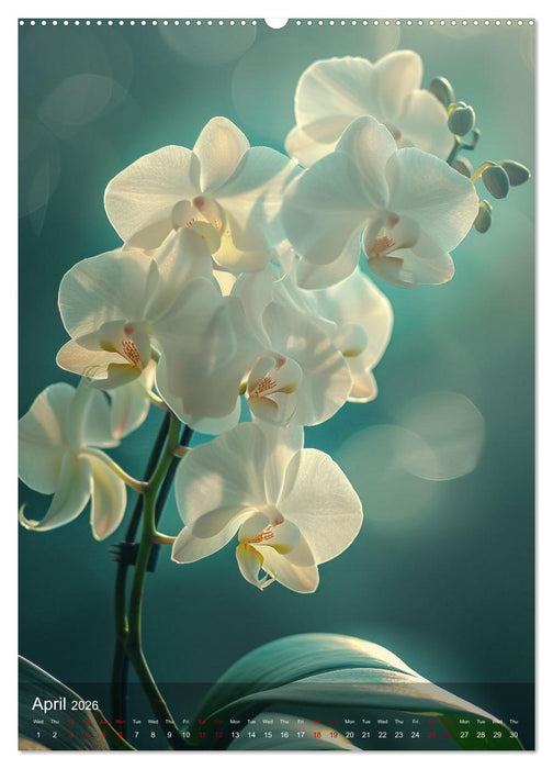 Ethereal Orchids (CALVENDO Monthly Calendar 2026)