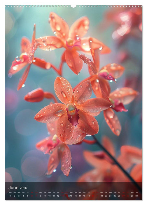 Ethereal Orchids (CALVENDO Monthly Calendar 2026)