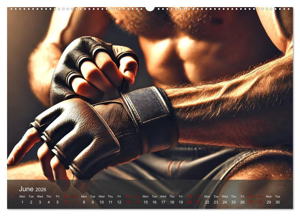 MMA UK - The ultimate fight (CALVENDO Premium-Calendar 2026)