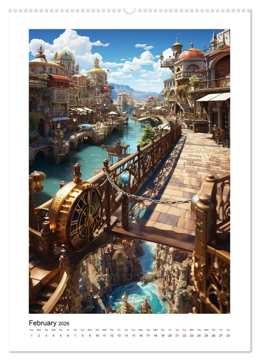 Incredibly Cool Places (CALVENDO Monthly Calendar 2026)