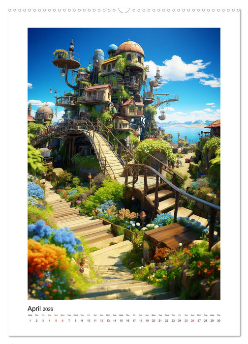 Incredibly Cool Places (CALVENDO Monthly Calendar 2026)