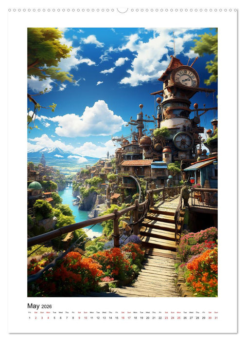 Incredibly Cool Places (CALVENDO Monthly Calendar 2026)