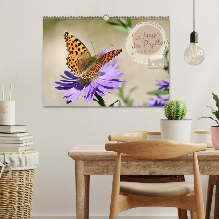 LA MAGIE DES PAPILLONS 2026 (CALVENDO Calendrier mensuel 2026)