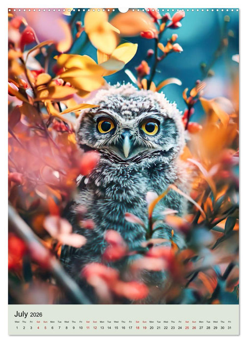 Baby Wildlife (CALVENDO Premium-Calendar 2026)