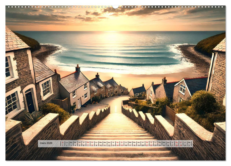 Trouver sa voie - Des paysages qui font rêver (CALVENDO Calendrier mensuel 2026)