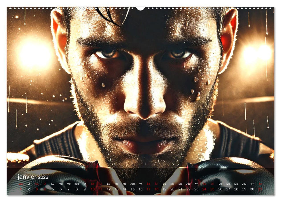 MMA - Mixed Martial Arts France (CALVENDO Calendrier supérieur 2026)