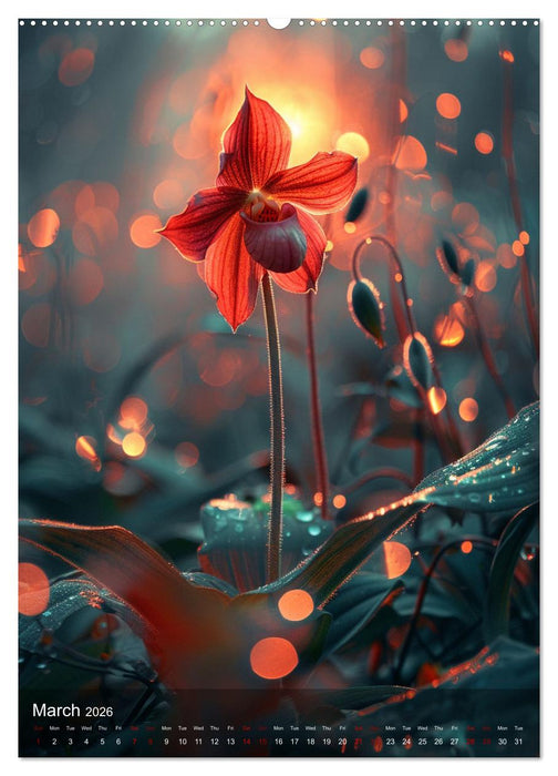 Ethereal Orchids (CALVENDO Premium-Calendar 2026)