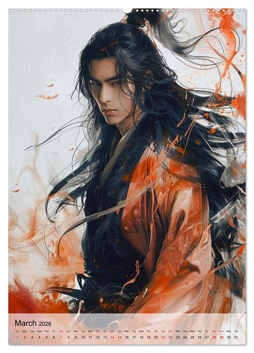 Seductive Anime Men (CALVENDO Premium-Calendar 2026)