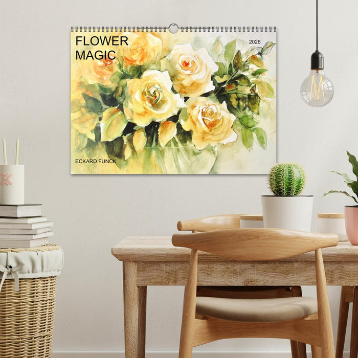 FLOWER MAGIC (CALVENDO Monthly Calendar 2026)