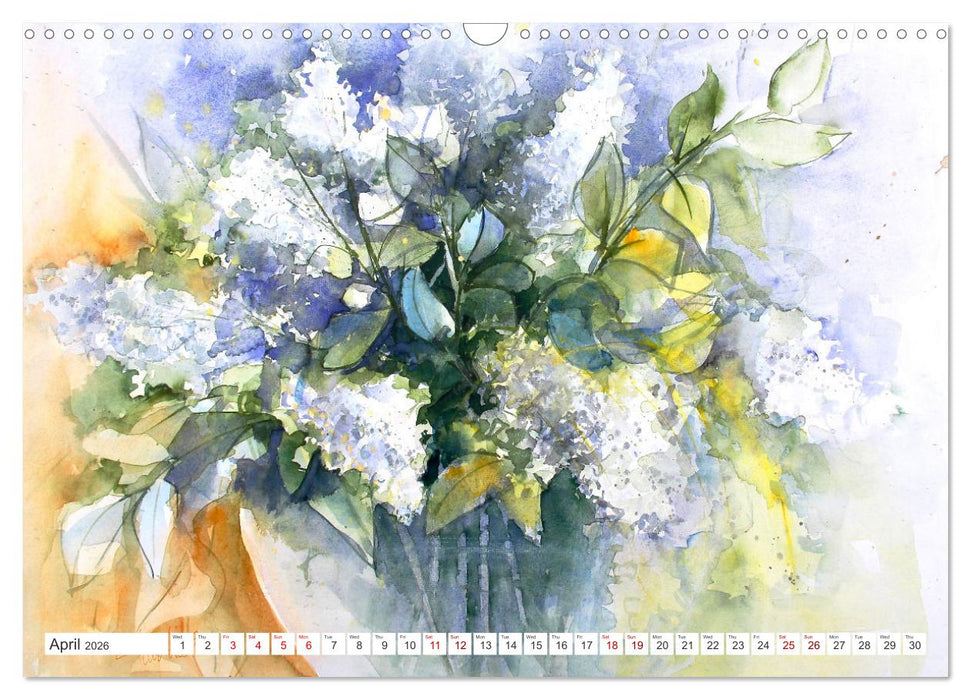 FLOWER MAGIC (CALVENDO Monthly Calendar 2026)