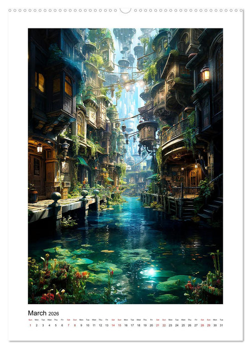 Incredibly Cool Places (CALVENDO Premium-Calendar 2026)