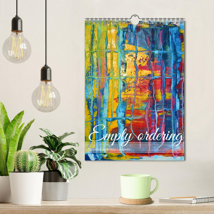 Empty ordering (CALVENDO Monthly Calendar 2026)