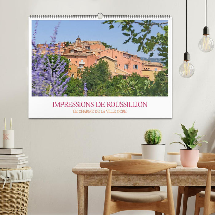 Impressions de Roussillon (CALVENDO Calendrier mensuel 2026)