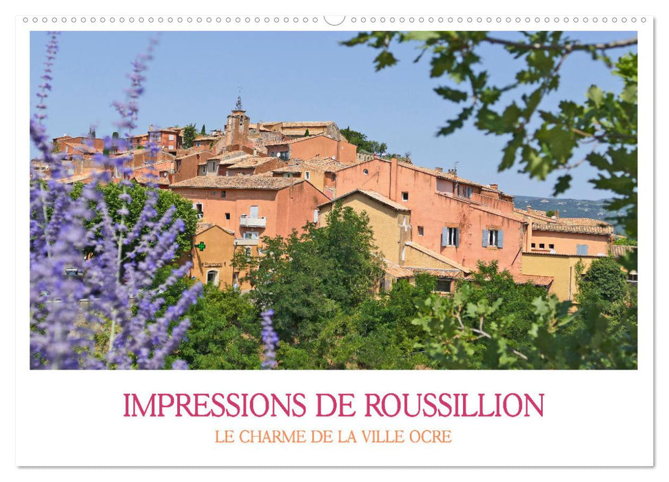 Impressions de Roussillon (CALVENDO Calendrier mensuel 2026)