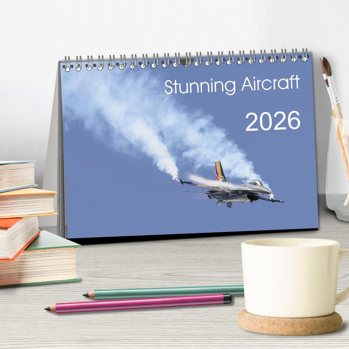 Stunning Aircraft (CALVENDO Monthly Calendar 2026)