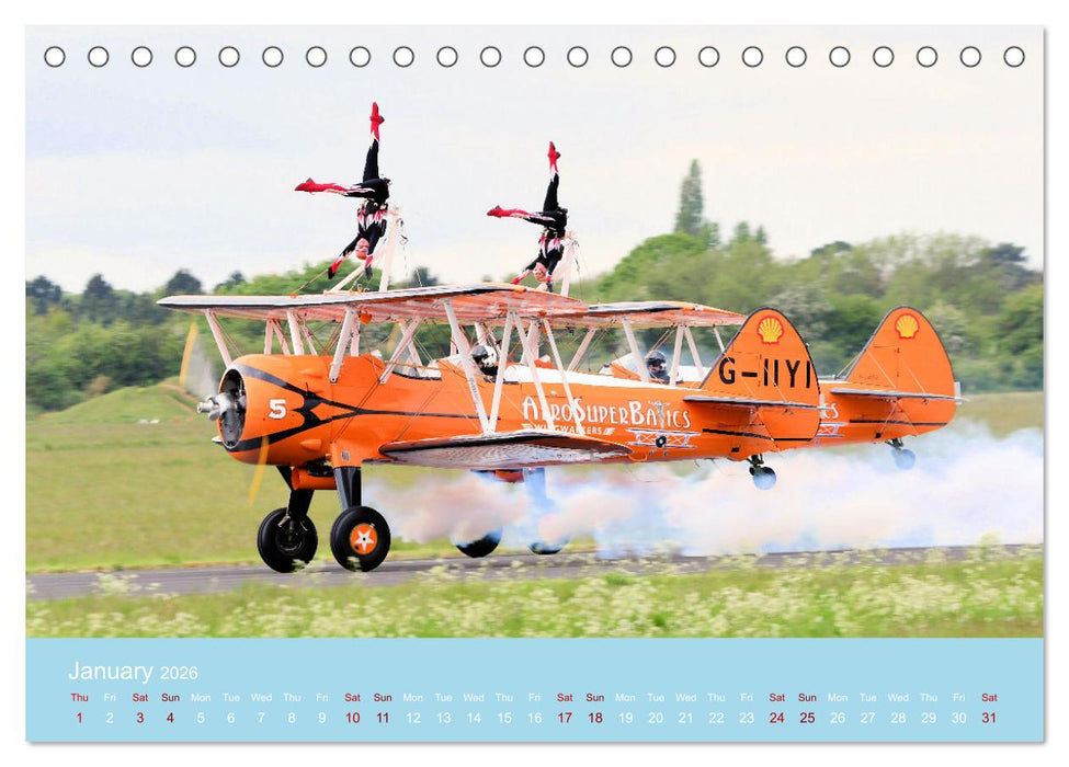 Stunning Aircraft (CALVENDO Monthly Calendar 2026)